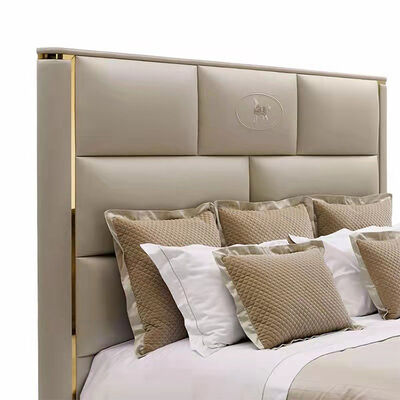 Adult Velvet Fabric King Size Double Bed Set Bedroom Furniture Luxury Modern Double Bed