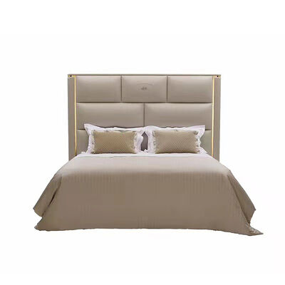Adult Velvet Fabric King Size Double Bed Set Bedroom Furniture Luxury Modern Double Bed