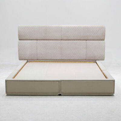 Luxury Modern Minimalist Italian Bedroom Furniture king Size Modern Latest Design Double Bed Furniture Set