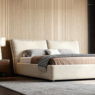 Luxury Large Headboard king Size Upholstered Bed Frame Set Design Bedroom Furniture