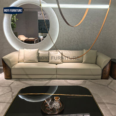 Luxury Modern Living Room Furniture Elegant Couches Contemporary Leather Sofa