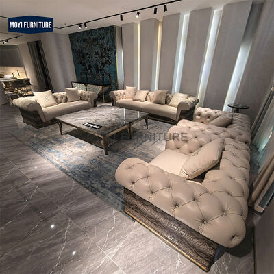 High Quality Italian Design Sofas for Home Luxury Furniture Sofa Set Villa Living Room Modern Sofa Set