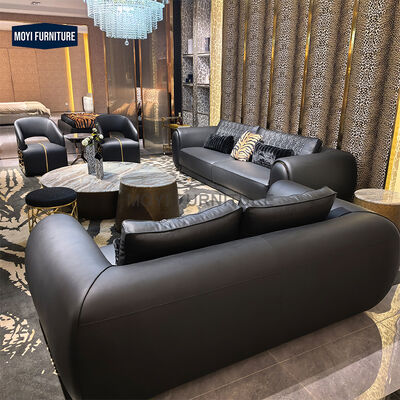Customization Huge Italian Modern Sectional Sofa Couch Living Room Leather Luxury Sectional Sofa