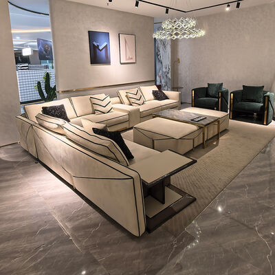 Support Customizable European Style Luxury Sofa Furniture Sectional Living Room Modern Luxurious Couch Sofa