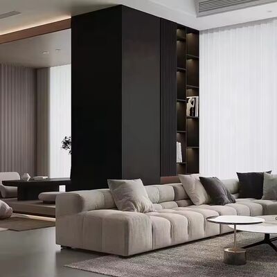 Customizable L Shape Corner Living Room Furniture Modern Style Customized Color Leather Sectional Sofa Set Youpin