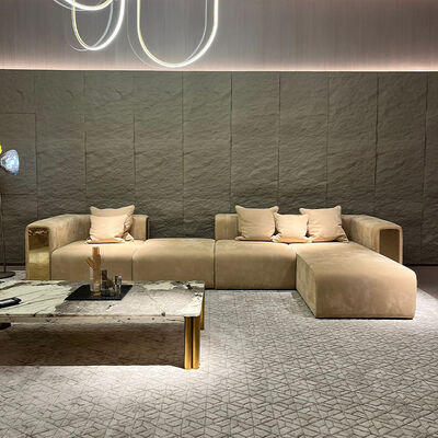 New Model Upholstery Fabric Sofa Set Designs Italian Style Muebles Luxury Modern Living Room Set Furniture Sofa