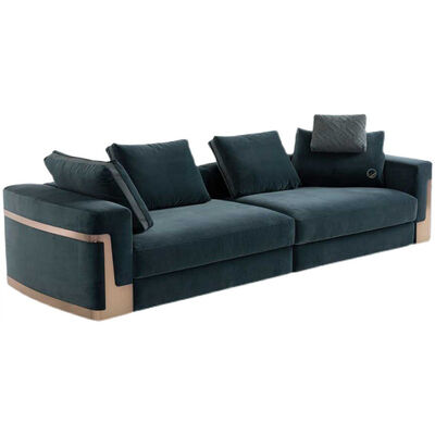 High Luxury Sectional Sofas Italian Home Furniture Genuine Leather Sectional Sofa Set Living Room Leather Modern Couch Sofa