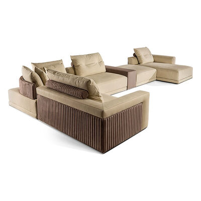 High End Home Set Corner Living Room for Home 12 Seaters Couches Leather Modern Luxury Sectional Sofa