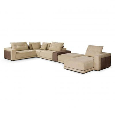 High End Home Set Corner Living Room for Home 12 Seaters Couches Leather Modern Luxury Sectional Sofa
