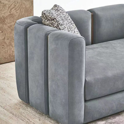 Luxury Velvet Modular Sofa Living Room Leather Italian Sofa Set Minimalist Simple Leaving Room Furniture Sofa