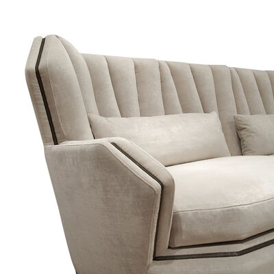 High End Home Set Corner Living Room for Home Couches Leather Modern Luxury Sectional Sofa