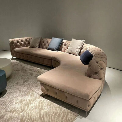 Royal Sofa Set Luxury Living Room Furniture Chesterfield Corner Sofa Set