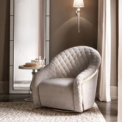 CONTEMPO Light Luxury Sofa With Metal Base and Soft Upholstered Finish