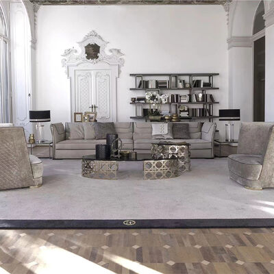 High End Leather Light Luxury Italian Home Furniture Sofa Set Furniture Living Room Modern Genuine Leather Sectional Sofa