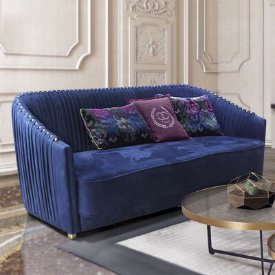 Italian Fabric Leather Sofa Set Chesterfield Sofa Set Luxury Couches Living Room Wohnzimm 3 Seater Genuine Leather Sofa