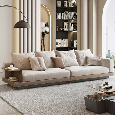 Italy Design Genuine Leather Living Room White Simple Design Modern Sofa Set L Shaped Leather White Sectional Sofa
