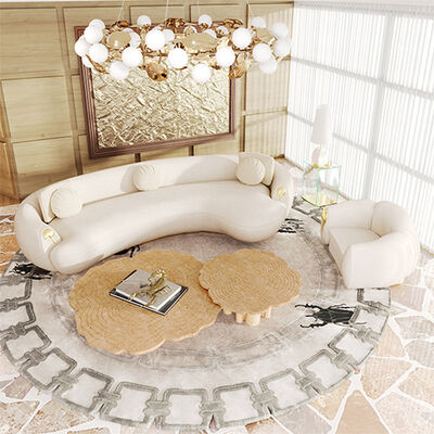 Boca Design Villa Modern Style Light Luxury Living Room Furniture Sets Customize Sofas for Sale