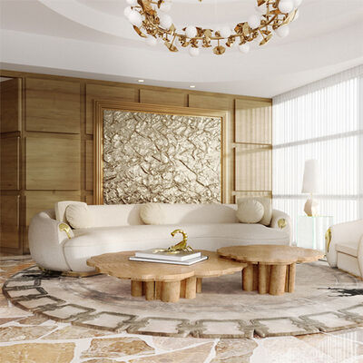 Boca Design Villa Modern Style Light Luxury Living Room Furniture Sets Customize Sofas for Sale