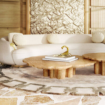 Boca Design Villa Modern Style Light Luxury Living Room Furniture Sets Customize Sofas for Sale