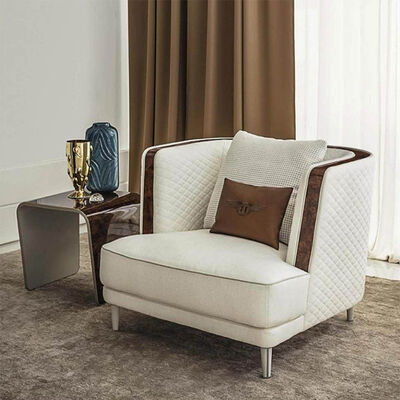 Italian Luxury Sofa Set Living Room Furniture Sectional Wood Armrest Three Seater Couches Luxury Living Room Sofa