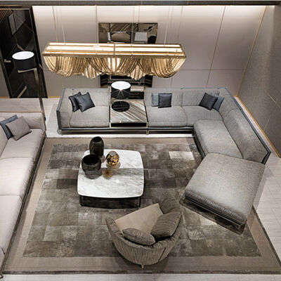Italian Design Modern Fabric Furniture Sofa Set Sectional Modular L Shape Sofa Sofas for Home Luxury
