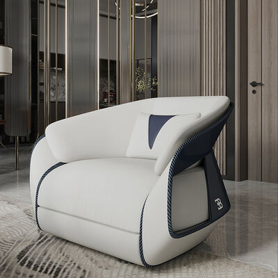 Elegant Sofa Suite with Unique Color - blocking Design, Suited for High - end Home Spaces