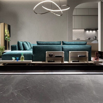 Latest Designs Three Seater Luxury Velvet Fabric Couch Living Room Sofas Furniture for Home