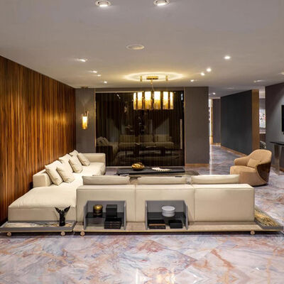 Latest Designs Three Seater Luxury Velvet Fabric Couch Living Room Sofas Furniture for Home