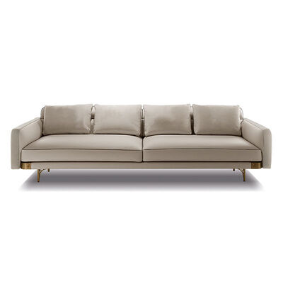 High-Class Brand Modern Leather Sofa Set for Whole House Decor Genuine Leather Luxury for Full Living Room Promotion All