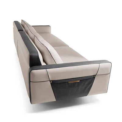 High-Class Brand Modern Leather Sofa Set for Whole House Decor Genuine Leather Luxury for Full Living Room Promotion All