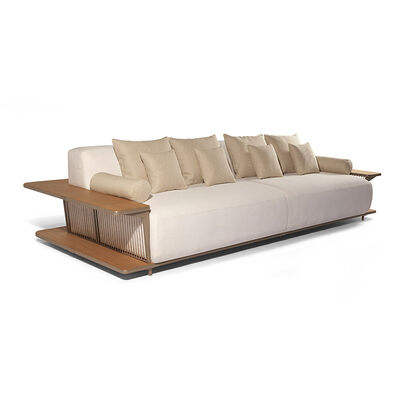 High Quality Furniture Customization Factory OEM/ODM Designer Custom High End Solid Wood Waterproof Leisure Sofa Set