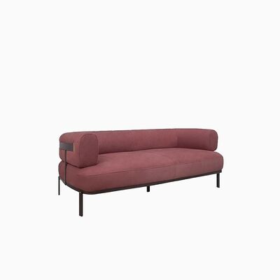 Italian Small Unit Creative Minimalist Combination Leather Sofa European Extendable Luxury Frosted Leather Light Stylish