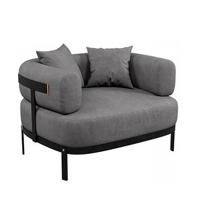 Italian Small Unit Creative Minimalist Combination Leather Sofa European Extendable Luxury Frosted Leather Light Stylish