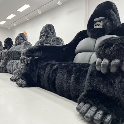Animal Design Series Gorilla Out-look Sofa Set Design for Hotel Living Room Decor Fabric Upholstery King Kong Sofa Couch