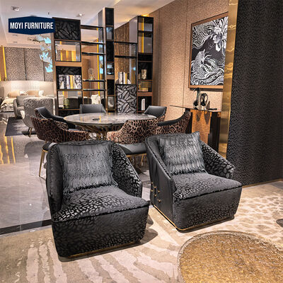 MOYI Italian Modern Simple Luxury Style High-End Leather Sectional Sofa Set for Living Room Elegant Leather Furniture