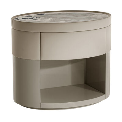 Wholesale Apartment Hotel Home Furniture Beside Cabinet Luxury Bedroom Nightstand Set 2