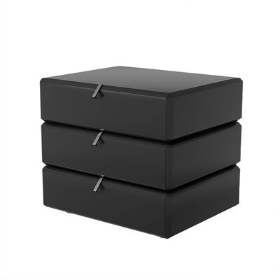 High Quality Custom Design Solid Wood Frame Nordic Nightstand Bedside Cabinet Chest of Drawers of Bedroom