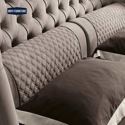 Italian Minimalist Light Luxury Leather Double Bed Modern Simple Designer Creative Small Bedroom Cowhide Wedding Bed