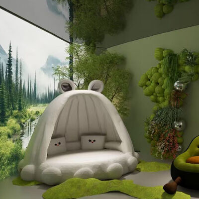Manufacturers Direct Sales Luxury Bedroom Dinosaur Bed Furniture Oversized Irregular Monster Luxury Bed Zoon Moulding Crib Bed