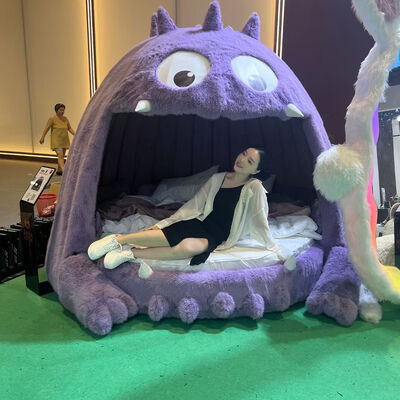 Manufacturers Direct Sales Luxury Bedroom Dinosaur Bed Furniture Oversized Irregular Monster Luxury Bed Zoon Moulding Crib Bed