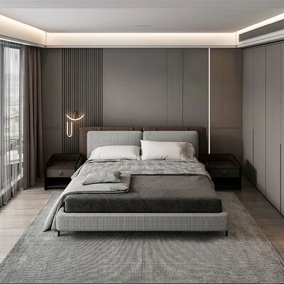 Leather Pakistan 1 Piece Nordic king Size Furnitures House Bedroom king Frame Luxury Bedroom Set Dongguan Morden Bed