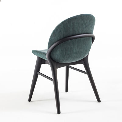 Modern Luxury Solid Ash Customize Color Soft Upholstery Dining Room Furniture Chair Cafe Chair for Home