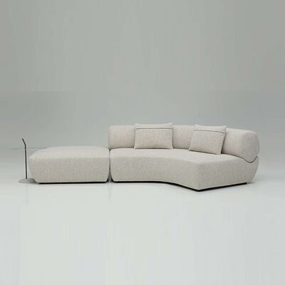 Hotel Luxury Modular Sofa Set pink Fabric Sofa Lazy Couch Modern Combination Sofa Set for Living Room