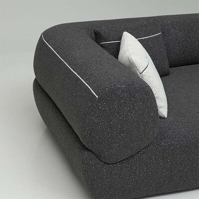 Hotel Luxury Modular Sofa Set pink Fabric Sofa Lazy Couch Modern Combination Sofa Set for Living Room