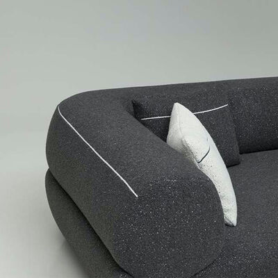 Hotel Luxury Modular Sofa Set pink Fabric Sofa Lazy Couch Modern Combination Sofa Set for Living Room