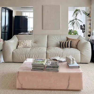 Italian LuxurySofa Couch 2 Seat Sectional Modern Modular Recliner Living Room Home Villa Furniture