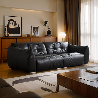 Italian LuxurySofa Couch 2 Seat Sectional Modern Modular Recliner Living Room Home Villa Furniture