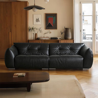 Italian LuxurySofa Couch 2 Seat Sectional Modern Modular Recliner Living Room Home Villa Furniture