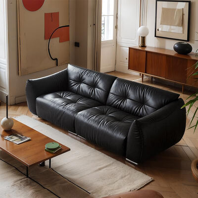 Italian LuxurySofa Couch 2 Seat Sectional Modern Modular Recliner Living Room Home Villa Furniture