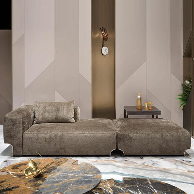 New Design Italian High End Living Room Sofa Set Furniture Premium Sectional L Shape Leather Luxury Sofa Set for Villa
